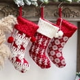 thumbnail image 3 of VONKY Reusable Christmas Stocking Must-Have Decoration Piece Matched With Other Accessories. Socks Gift type+4, 3 of 6