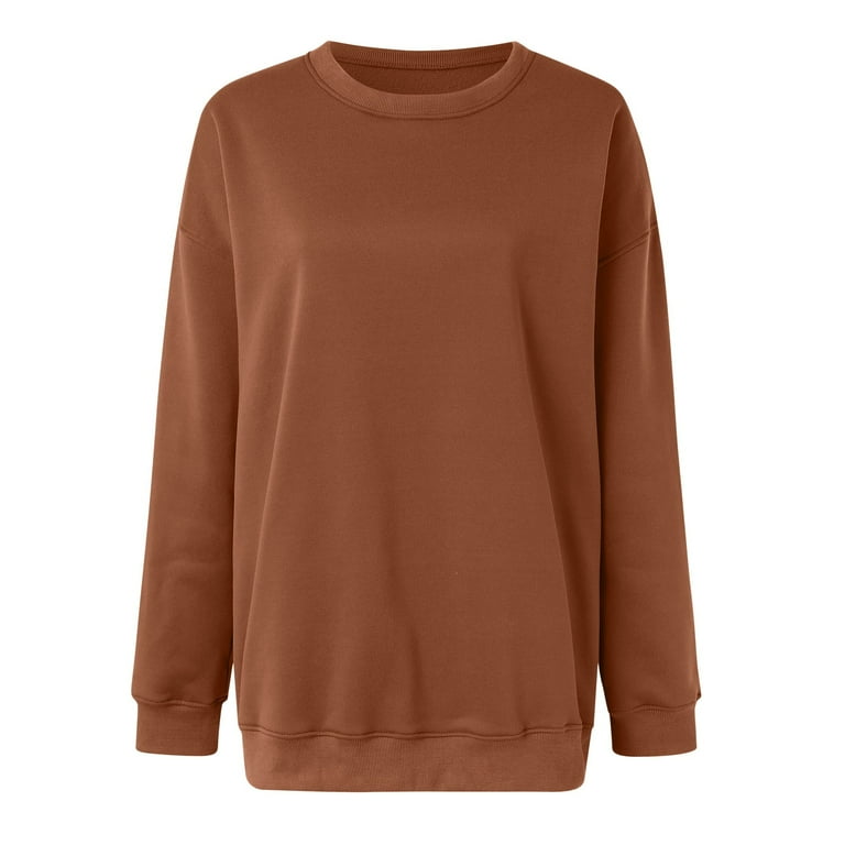 adviicd Womens' Oversized Crewneck Sweatshirt Long Sleeve Pullover