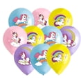 thumbnail image 5 of Barbi Stitch Little Pony Toy Story, astronauta, Pirata, monstruo, camión, coches, tema, globos de látex, decoraciones para fiestas de cumpleaños, 20 unidades por lote（Dusty vino Otros, 5 of 5