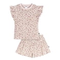 thumbnail image 2 of Modern Moments by Gerber Toddler Girl Organic Top and Short Set, Sizes 12 Months - 5T, 2 of 17