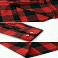 thumbnail image 4 of Ketyyh-chn99 Men Shirts Multi Plaid Patchwork Flannel Shirt 2023 B,L, 4 of 4