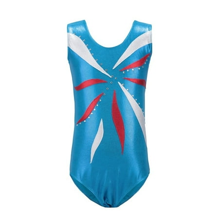 BOBORA Girls Ballet Tutu Costumes Sleeveless Leotards Dance Dress Gymnastics Acrobatics Dancewear
