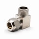 thumbnail image 2 of 2pcs KTPL Conector de codo neumático chapado en el codo del codo del tubo de compresión de la férula de cobre para el tubo de acero de aluminio de latón, 2 of 5