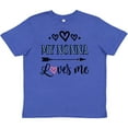 thumbnail image 3 of Inktastic My Nonna Loves Me Girls Youth T-Shirt, 3 of 5