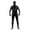 Black#39, variant on Womens Men's shiny patent leather cat suit full body latex tight zipper jumpsuit rubber clothing Slim Fit One Piece Outfits Black L