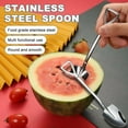 thumbnail image 5 of 8X Stainless Steel Coffee Spoon Shovel Ice Cream Spoon Creative Tableware, 5 of 6
