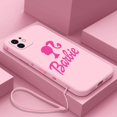 thumbnail image 1 of Funda de teléfono rosa para Samsung Galaxy, carcasa con cordón, S23, S22, S21, S20 Ultra Plus, FE, S10, 4G, S9, S10E, Note 20, 10, 9 Plus Fivean unisex, 1 of 2
