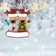 thumbnail image 4 of Árbol De Navidad Personalizado Con Familia De Renos, Ciervo, Santa, Familia, Alce, Vacaciones, Invierno, Tradición, Decoración De Regalo Speravity HA042658-01, 4 of 6