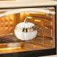 thumbnail image 5 of Taza de Cerámica con Forma de Calabaza, Tapa y Cuchara | Taza de Café Electrochapada de 300 Ml | Regalo Ideal para Halloween | Taza de Desayuno Estilo Europeo En Plata, Verde, Dorado y Verde Menta, 5 of 6