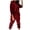 Wine 2 piece outfits for women, variant on Usmixi Sweatsuits Set for Women Hoodies Lounge Sets for Women Cozy Gold Velvet Hooded Sweatshirt and Pocket Drawstring Elastic Waist Jogger Pant Tracksuit Sets 2 Piece Outfits Under $10