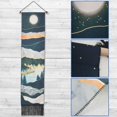 thumbnail image 5 of 1Set Narrow Tapestry Wall Hanging Long Landscape Painting Nature Landscape Tapestry for Home Bedroom Vertical Tapestry, 5 of 5