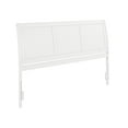 thumbnail image 3 of Portland King Sleigh Wood Headboard in White, 3 of 8