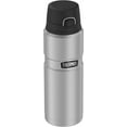 thumbnail image 2 of Thermos SK4000MSTRI4 24-Ounce Stainless King™ Vacuum-Insulated Drink Bottle (Silver), 2 of 5
