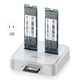 thumbnail image 5 of Maiwo M.2 SSD Docking Bay Estado de la unidad de la unidad de la unidad de la unidad de la unidad de 10Gbps Soporte de velocidad rápida Adaptador Convertidor Accesorios de computadora Tapón US Inevent EL005915-01B, 5 of 7