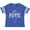 Football Blue and White, variant on Inktastic It's Home- State of New Jersey Outline Boys or Girls Toddler T-Shirt