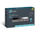 thumbnail image 3 of TP-Link 24 Port Gigabit Ethernet Switch Desktop/ Rackmount Plug & Play Shielded Ports Sturdy Metal Fanless Quiet Traffic Optimization Unmanaged (TL-S, 3 of 7