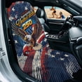 thumbnail image 2 of Bulopur 250th Birthday of Freedom Front Car Seat Cover Towel for Men Multifunctional Car Seat Protector with Storage Bag for Holiday Beach Washable Fit SUV Sedan Truck 1pcs, 2 of 7