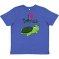 thumbnail image 3 of Inktastic I Love Turtles Youth T-Shirt, 3 of 5
