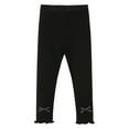 thumbnail image 4 of GYRATEDREAM 1-8 Years Toddler Girls Leggings Basic Ribbed Girl Footless Pants Tights Kids Stretchy Warm Footless Tights Pants, 4 of 8