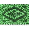 thumbnail image 1 of Ahgly Company Indoor Rectangle Abstract Emerald Green Modern Area Rugs, 8' x 12', 1 of 4