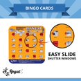 thumbnail image 3 of Bingo Cards Regal Games con obturador en la punta de los dedos, 4 paquetes, color naranja Regal Games Regal Games, 3 of 5