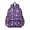 Astronaut and Rocket, variant on Astronaut and Rocket Purple Pattern Backpack for School, Cute School Bag with Adjustable Shoulder Straps and Padded Back, 13.4"x11"x4.7"