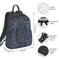 thumbnail image 4 of Balery Function Source Code Lightweight Backpack for Men and Women - Durable and Water-Resistant, Ideal for School, Work, Travel, and Everyday Use, 4 of 9