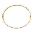 thumbnail image 5 of Auriga Fine Jewelry 10K Yellow Gold Polished Hinged Bangle Bracelet 7" for Women, 5 of 6