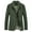 Army Green, variant on Men's Long Sleeve Blazer Winter Suit Jackets Cotton Coat Vintage Fitted Fall Spring Button Date Night Outerwear Pocket Black Medium