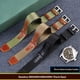 thumbnail image 5 of Correa de nailon tejido + cuero genuino de 20 mm y 22 mm para reloj Hamilton Khaki Green Field H69439931 441 para hombre, correa para reloj deportivo para exteriores, 5 of 5