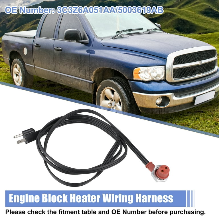 Dodge Ram 2500 Block Heater For Diesel Truck Engine Block Heater