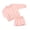 H121-Pink, variant on TOWED22 Toddler Kids Tracksuit Boys Girls 2 Piece Sweatsuit Jogging Outfits Shorts and Hooded Sweatshirt Clothing Sets,Pink,100
