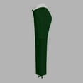 thumbnail image 6 of Lenpel Cargo Sweatpants for Women Loose Mid Rise Elastic Waisted Drawstring Ative Trousers Outdoor Casual Joggers, 6 of 7