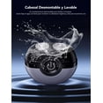 thumbnail image 5 of PHOCAR Afeitadora Eléctrica Esférica, Diseño Minimalist, Rasuradora Eléctrica Portátil para Hombre con Motor de Levitación Magnética, Cabezal Doble Lavable, USB-C Recargable, Compacta de Bolsillo para, 5 of 5