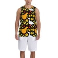 thumbnail image 4 of Easygdp Farm Goose Men's Mesh Basketball Jersey Quick Drying Sleeveless Shirts Fitted Muscle Tank Tops Sport Round Neck T-Shirt - XX-Large, 4 of 9