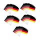 thumbnail image 5 of 50 piezas de banderas de mano decorativas, banderas impresas a una sola cara en palo, banderas pequeñas para Alemania, 5 of 8