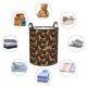 thumbnail image 4 of Balery German Shepherd Dog Cesta de ropa redonda con asas, impermeable, independiente, para ropa, juguetes, dormitorio y familia-Medium, 4 of 6
