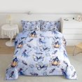 thumbnail image 2 of Homewish Flying Fairy Butterflies 3-Piece Full Size Comforter Sets For Teens Boys Girls,Chic Flowers Bedding Comforter Set,Dreamy Princess Lightweight Bedding Sets,Ultra Soft Home Decor,Reversible, 2 of 8