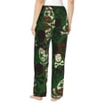 thumbnail image 2 of Bixox Women's Camouflage Skull Patterned Pajama Pants Loungewear, 2 of 5