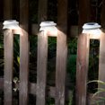 thumbnail image 4 of Muyoka 2 piezas de luz solar para canalones al aire libre con 9ELDs LED Luz solar para valla Auto ON/OFF Luz solar para pared IP65 Luz solar impermeable para techo para patio Escaleras Patio Jardín Ca Muyoka Hogar, 4 of 6