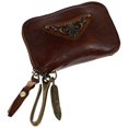 thumbnail image 4 of AMERTEER 1pc Car Key Case Portable Car Key Storage Bag Genuine Leather Car Key Pouch, 4 of 6