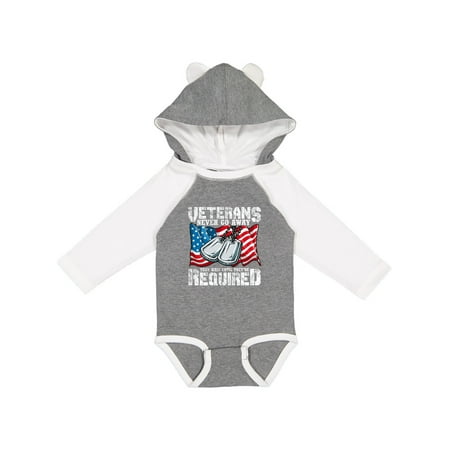 

Inktastic Veterans Day Military Veteran Gift Baby Boy Long Sleeve Bodysuit