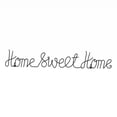 thumbnail image 2 of Lavish Home Metal Home Sweet Home Decorative Word Art Wall Decor (Black), 2 of 8