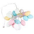 thumbnail image 2 of CIMAXIC easter Colorful 20 LEDs Easter Egg Design String Lights USB String Lamp Plastic Egg Light Gift for Home Bedroom Living Room,1.57"X1.57"X2.36", 2 of 4