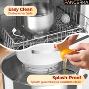 PANCERKA Stand Mixer 6-IN-1 Multifunctional Electric Kitchen Mixer, 6 Speed, 6.3 Qt With Dough Hook, Flat Beater, Whisk, Juice Blender, Meat Grinder and Juicer Accessories