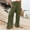 Army Green, variant on Womens High Waist Pockets Elastic Waist Solid Loose Pants Casual Long Womens Casual Pants 22w Soft Pants Women Casual Linen Casual Pants Women Track Sweatpants Women Women Casual Pants Size 14