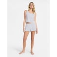 thumbnail image 3 of No Boundaries Cloud Core Sleepwear Shorts, Women’s XXS-3X, 3 of 5