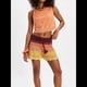 thumbnail image 4 of Blusa de Mujer Sin Mangas con Cuello Redondo, Dobladillo Ondulado con Colores Contrastantes y Bordado Color Naranja M, 4 of 7