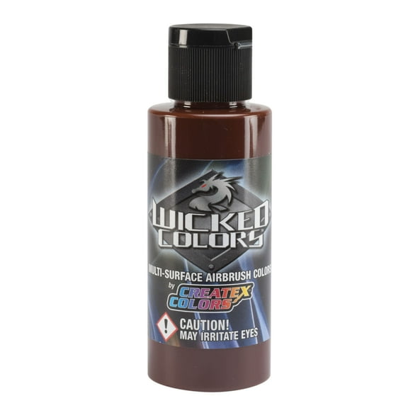 Createx Wicked Airbrush Color, 2 oz. Detail Burnt Sienna