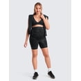 thumbnail image 3 of CRZ YOGA Butterluxe Maternity Biker Shorts 6" Pregnancy Yoga Workout Womens Activewear Buttery Soft, 3 of 4